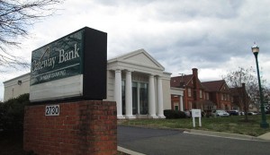 The former Gateway Bank branch at 2730 Buford Road. (Photo by Michael Schwartz)