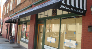 The storefront for Saison Market at 23 W. Marshall St.