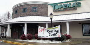 A new Chuy’s restaurant coming at 4731 Brad McNeer Pkwy. It was previously home to a Topeka’s Steakhouse. 