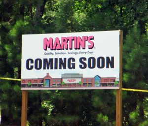 Martin's will anchor the upcoming Charter Colony development on jfkdsl in Midlothian. 