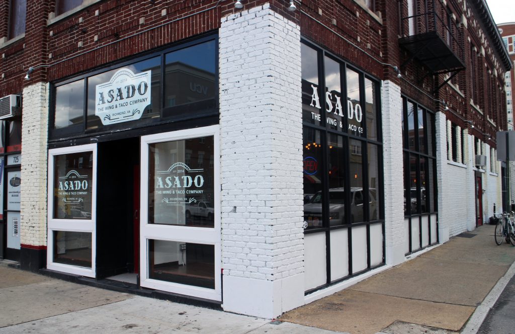 Asado opened over the weekend at West Broad and Laurel streets. Photos by Michael Thompson.