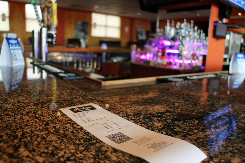 Lalo's Cocina has started printing its receipts with Zapper QR codes. Photos by Michael Thompson.