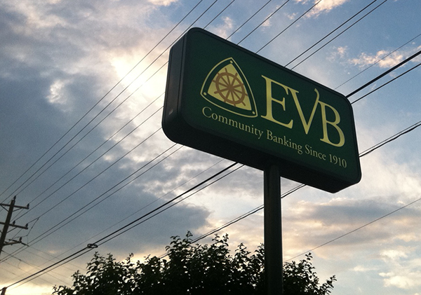 EVB is fourth local bank to exit the TARP program. (Photo by Michael Schwartz)