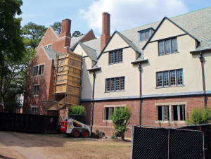 University of Richmond's Jeter Hall is being converted into suite-style student dorms. 