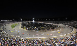 RIR, pictured during the 2013 Federated Auto Parts 400, has a .75-mile track. Courtesy of RIR.