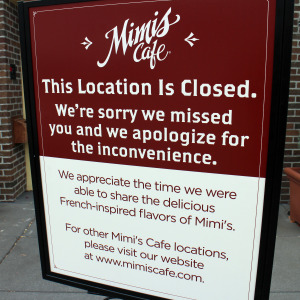 Mimi's Cafe in Short Pump shut down Photo by Michael Schwartz.